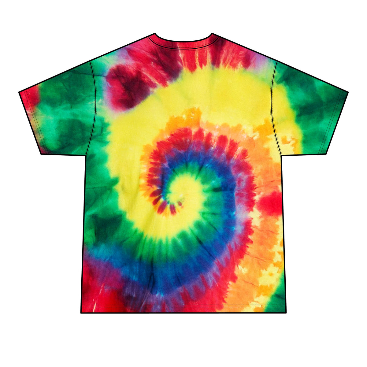 Tie-Dye T-Shirt — Pawz and Pistons Graphic Adult T-Shirt