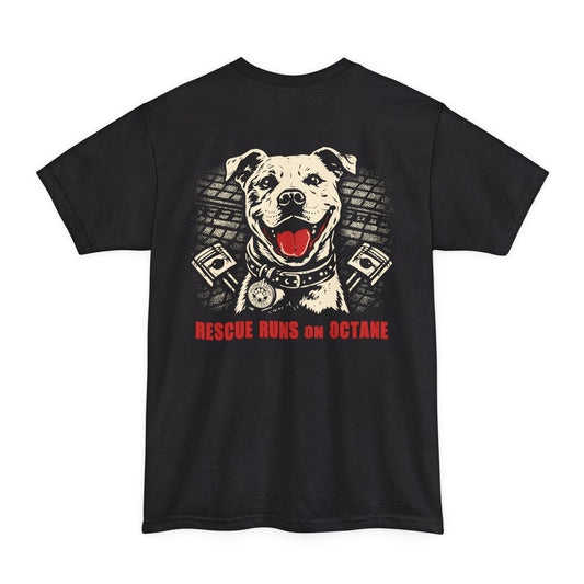 Rescue Runs On Octane Big And Tall T-Shirt