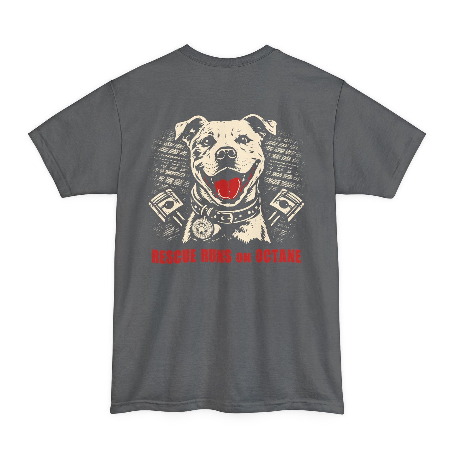 Rescue Runs On Octane Big And Tall T-Shirt