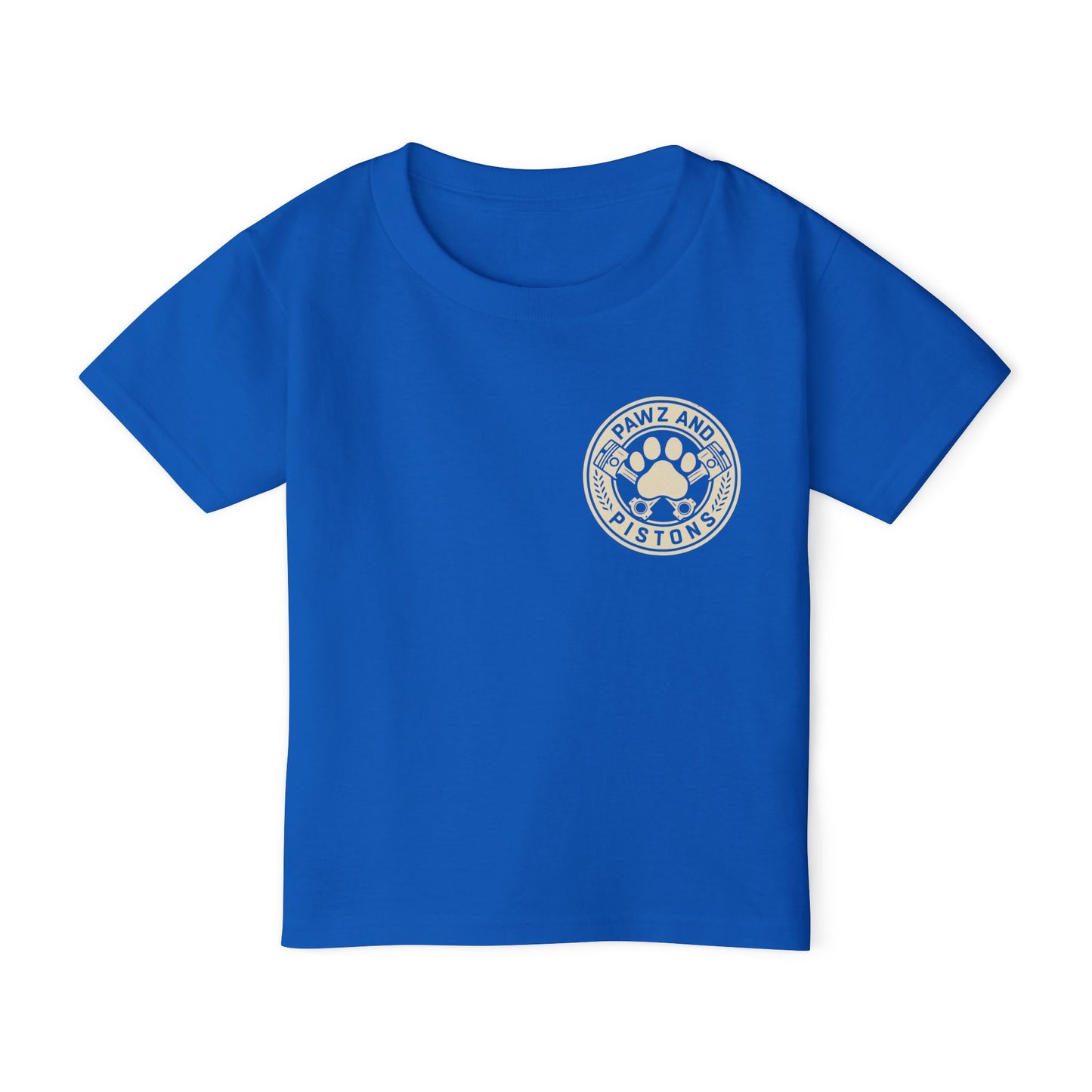 Toddler T-Shirt — Rescue Dogs on Octane Cute Pitbull Badge Tee